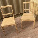 Chaise en bois