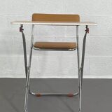 Vintage folding school desk