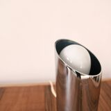 Small vintage chrome metal lamp