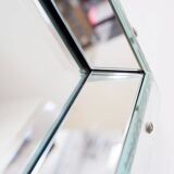 Miroir rectangulaire à facettes multiples