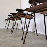 Mid-century modern dining armchairs - 70s niko kralj stol kamnik - set of 4