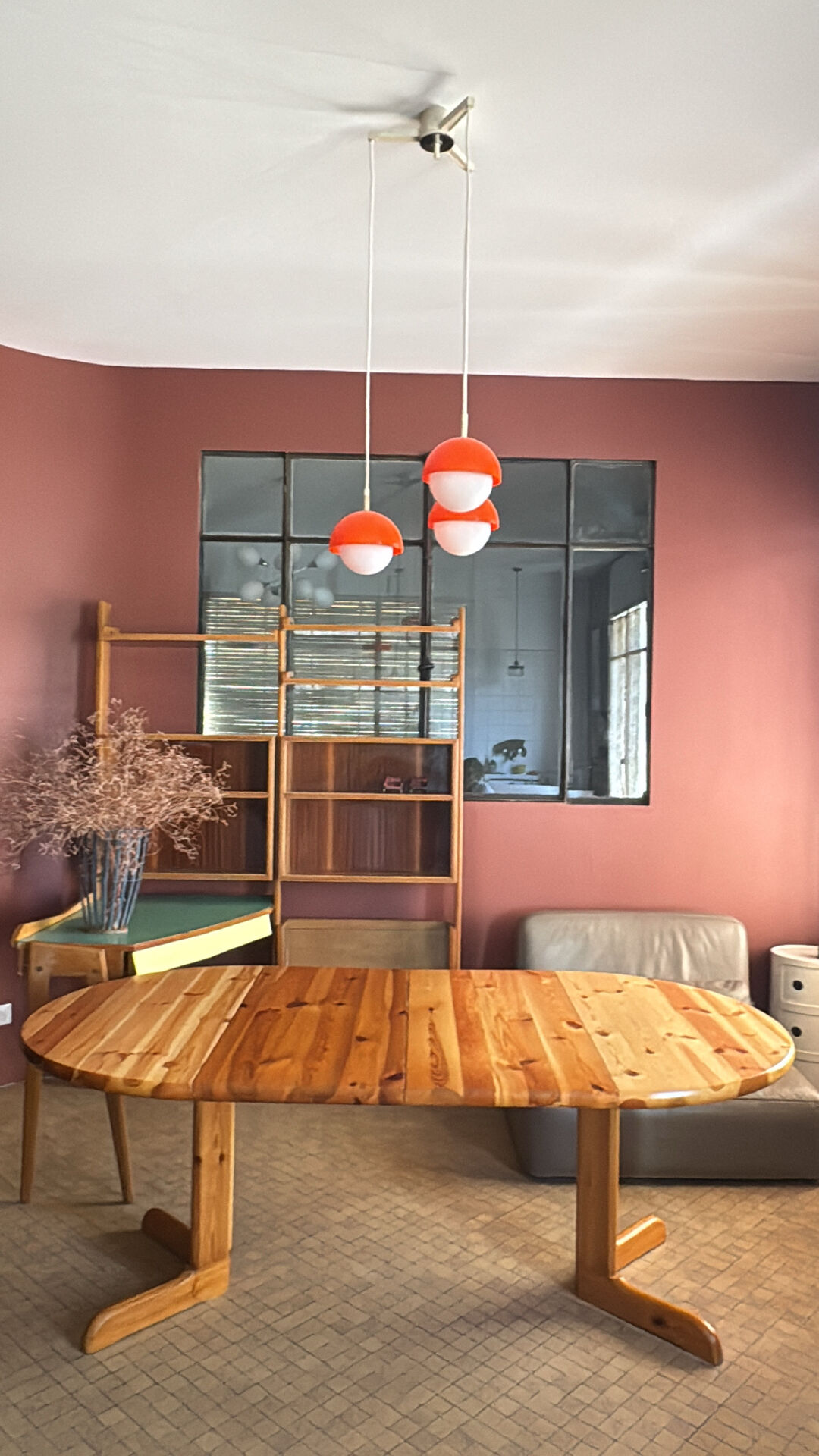 Table en pin massif