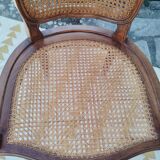 Louis XV caned armchair