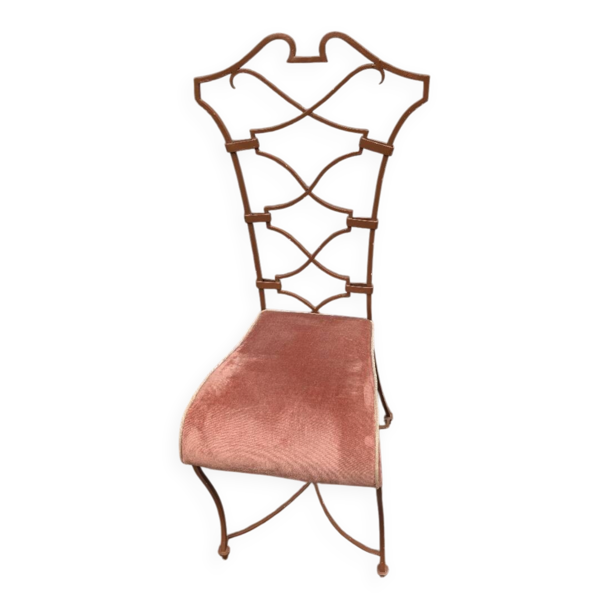 Wrought iron chair