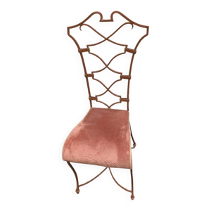 chaise fer forgé