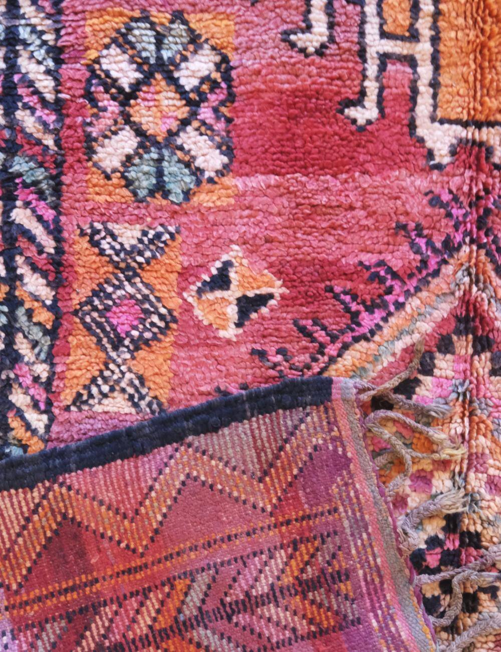 Vintage Boujad Rug - 353 x 181 cm