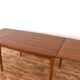Mid-Century Danish Teak Extendable Dining Table, 1960s.