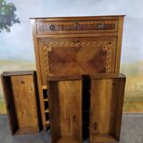 Louis XVI period marquetry secretary