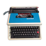 Underwood 315 Blue Typewriter