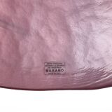 Pair of Mid-Century Modern Murano Glass Amethyst Pink Big Leafs Sconces