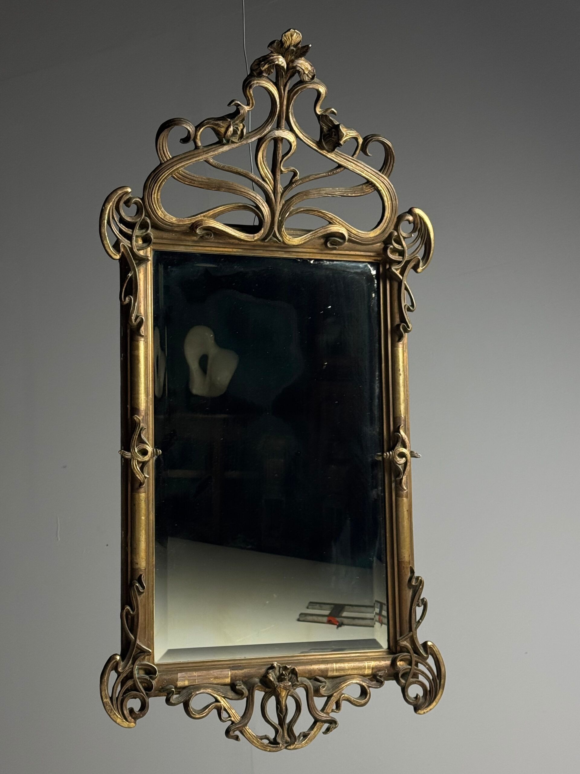 Miroir Art Nouveau vers 1900