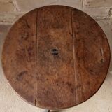 19th century oak pedestal table