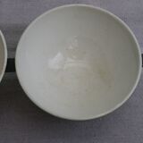 Set of 3 old bowls