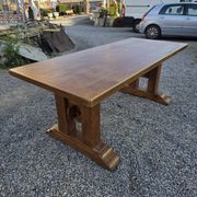 Oak farmhouse table