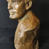 Bronze jean marais signed langloys limited edition 1/8