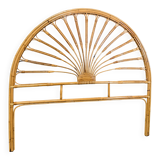 70s rattan headboard