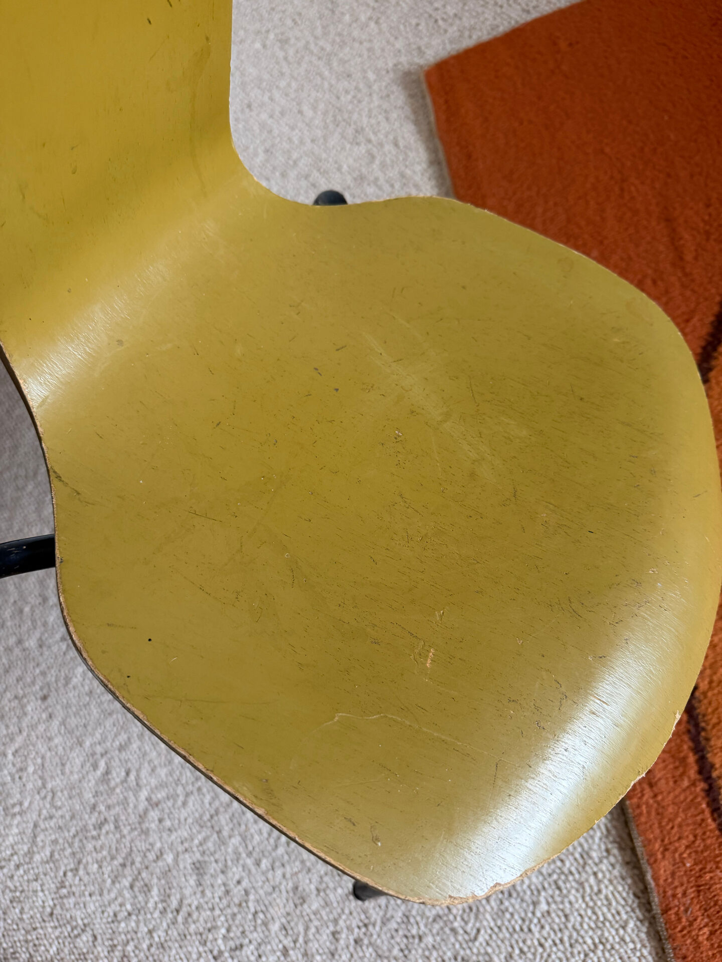 Chaise enfant T ou Marteau, Arne Jacobsen, Fritz Hansen 1971