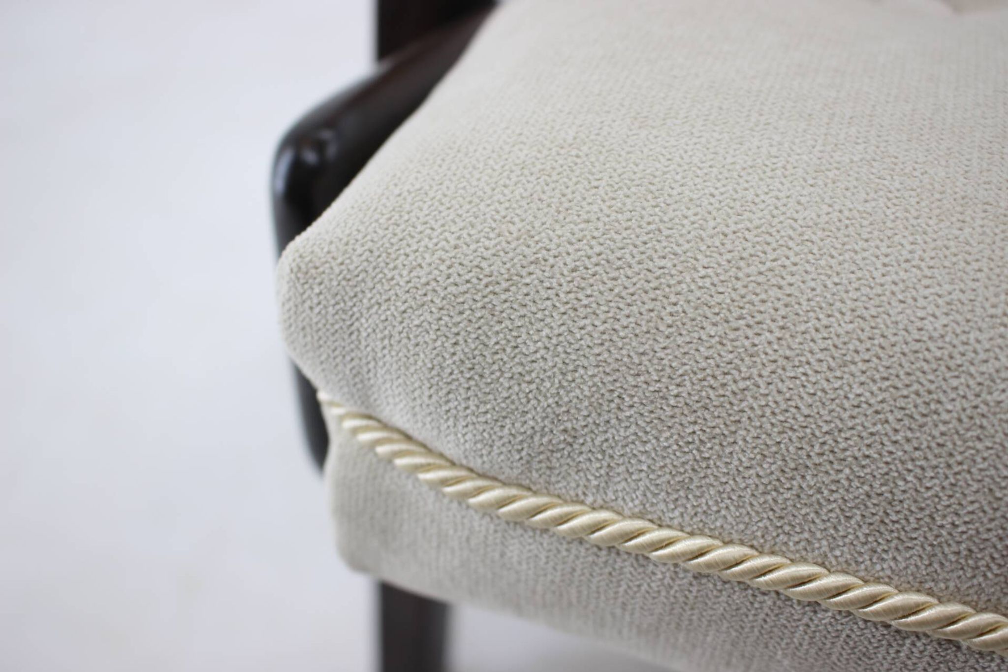 Fauteuil en chêne design des années 1960, Tchécoslovaquie