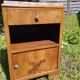 Art deco bedside table, marble top