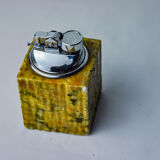 Briquet en albâtre beige par Romano Bianchi, Italie, 1970