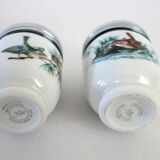 2 Royal Worcester English porcelain egg cups