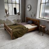 Maison Regain solid double bed 140 cm