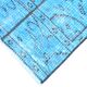2x9 Vintage Light Blue Kitchen Runner Rug, 65x276Cm