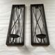 Pair of brutalist candlesticks