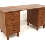 Scandinavian teak desk, Sweden, 1960