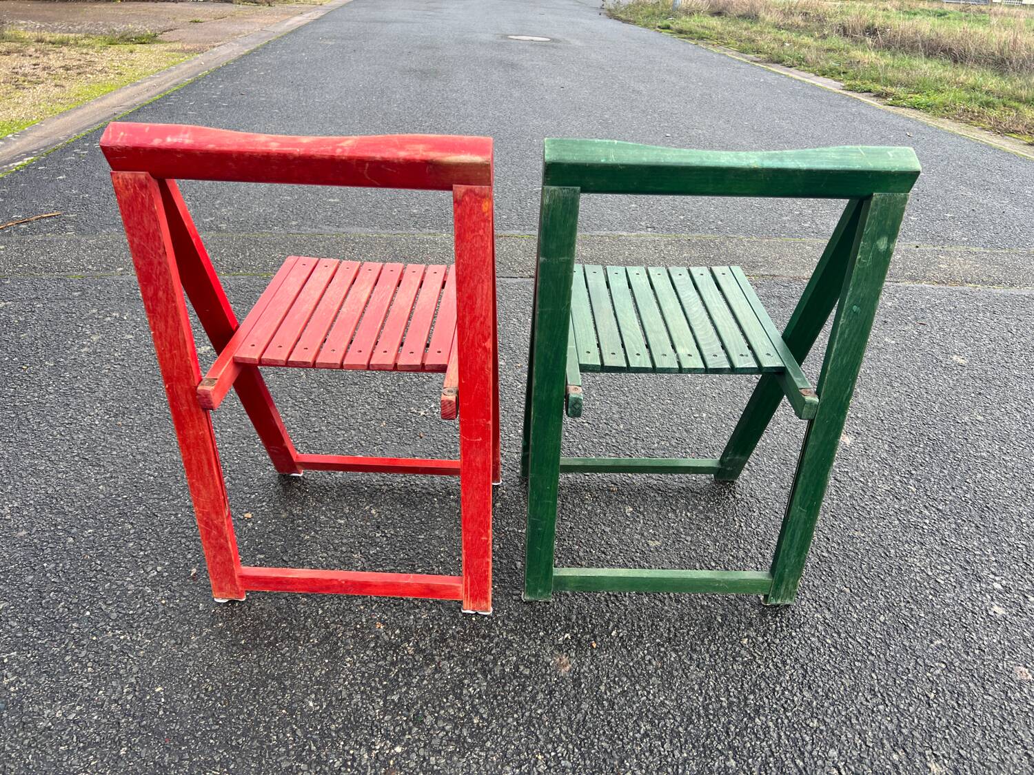 Pair of Aldo Jacober chairs