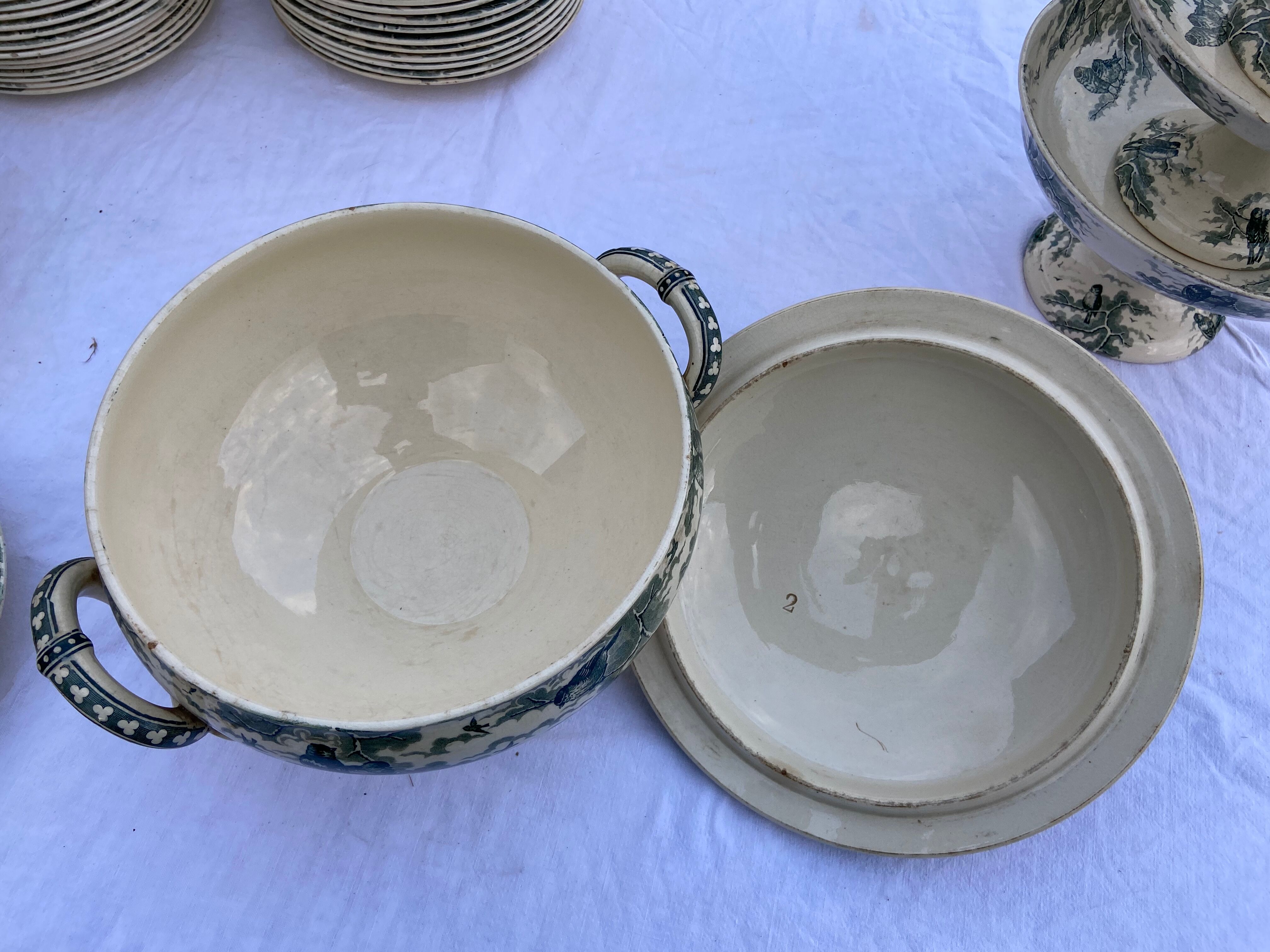 Service Sarreguemines 100 pieces