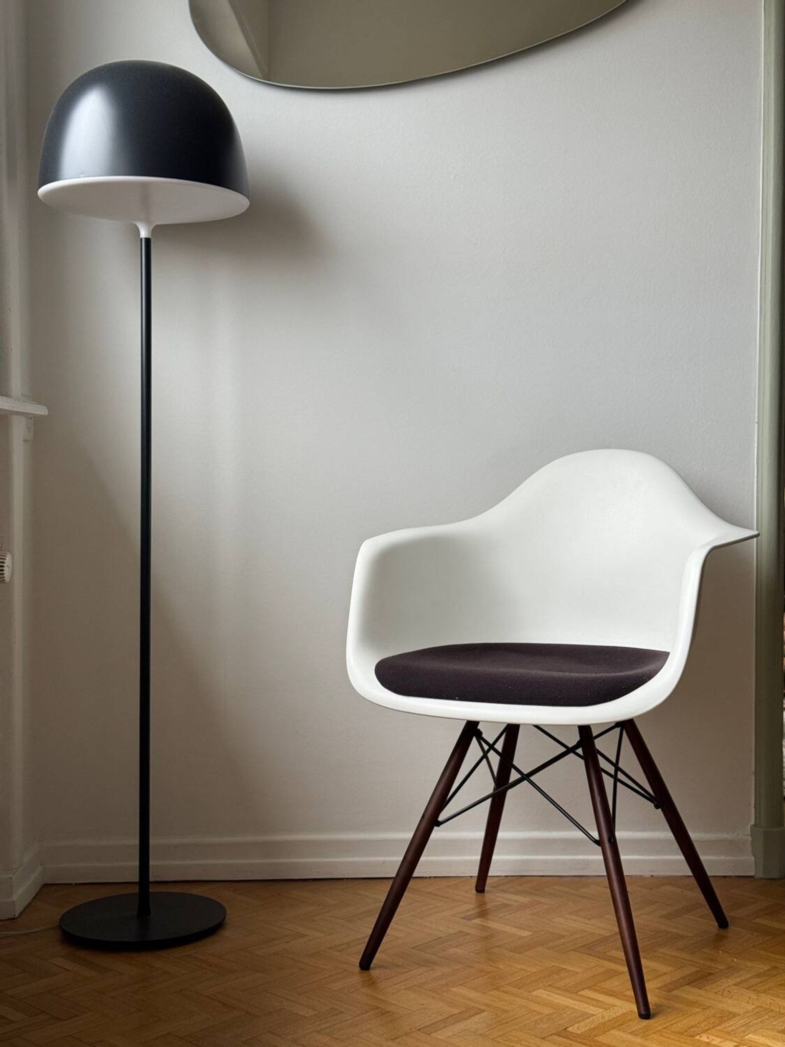 DAW Charles and Ray Eames armchair by Vitra