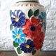 Vase flower power vintage