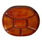 Set of 4 fondue plates - Saint Clément France