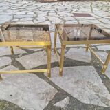 Glass coffee table from the 70s
