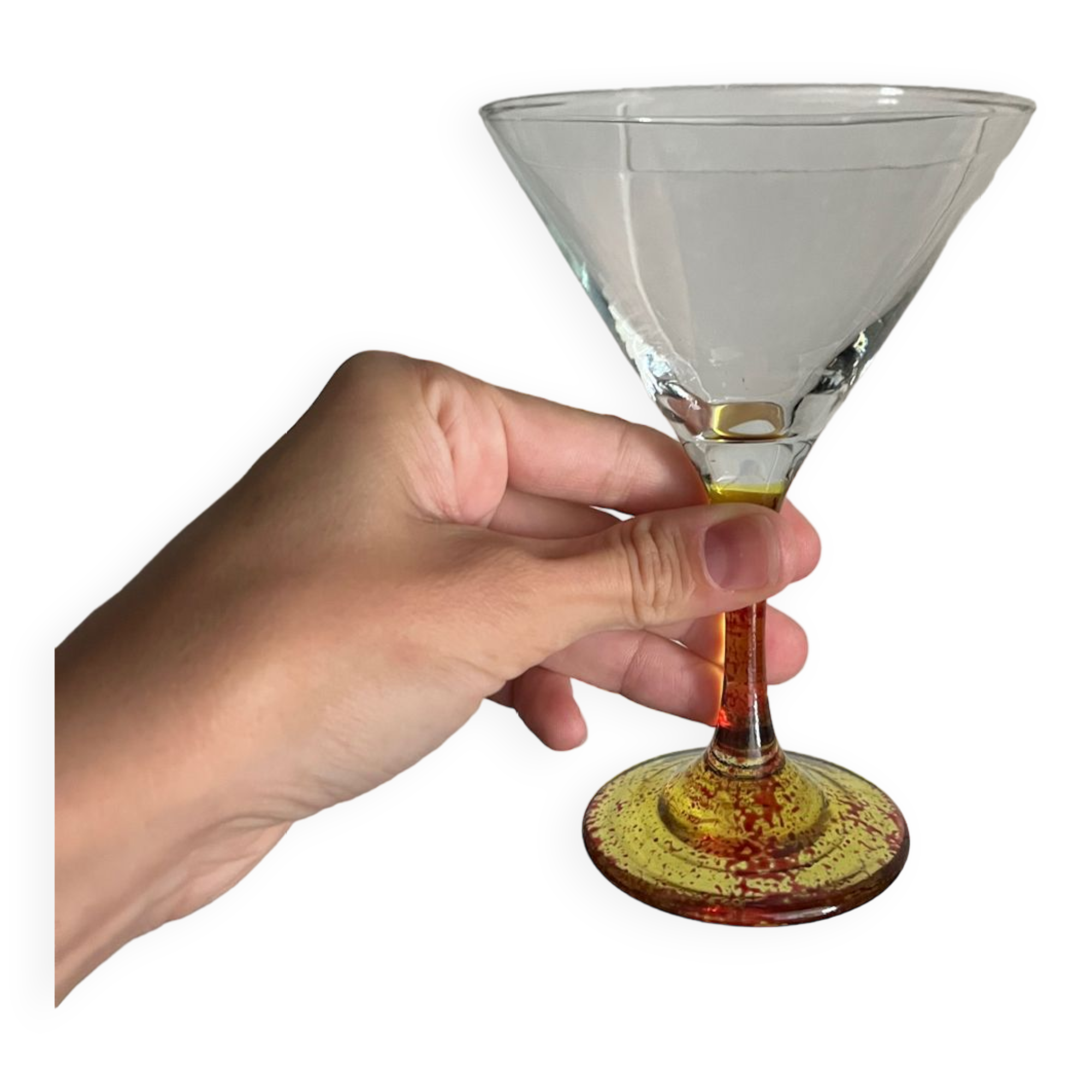 Set of 4 martini glasses