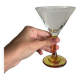 Lot de 4 verres à martini