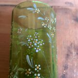Hand-painted glass enamelled late 19th.