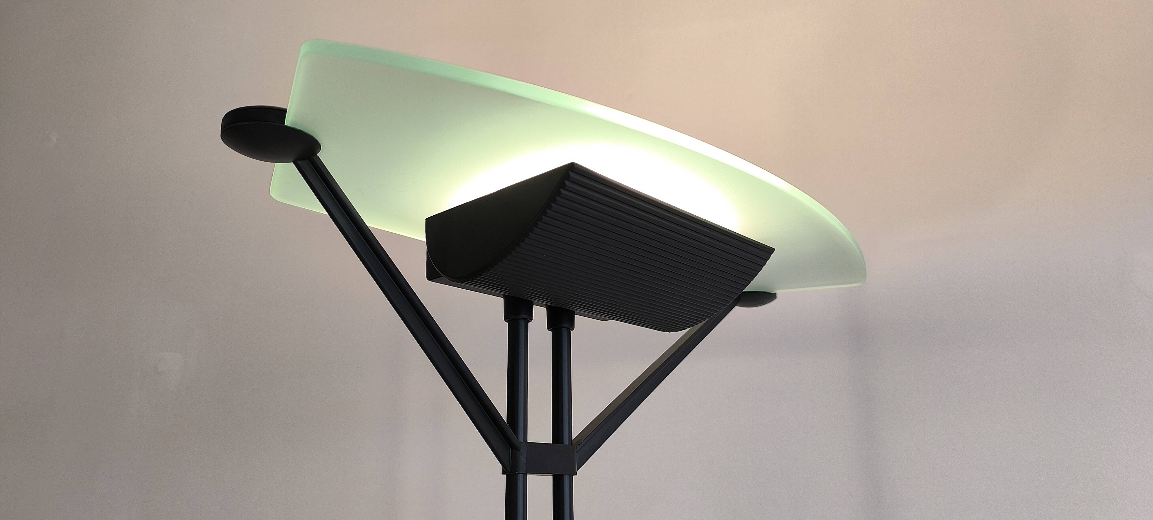 1980's Accademia Terra floor lamp by Shigeaki Asahara for LUCITALIA, TBEG