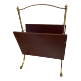 Magazine racks with claw feet by Maison Jansen