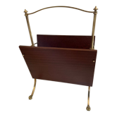 Magazine racks with claw feet by Maison Jansen