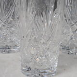 Cut crystal whisky glasses St Louis