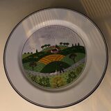 4 plates Villeroy & Boch naïve decorations