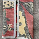 Tapis tufté, "poisson/chat"