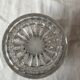 19th century glass or molded crystal ice bucket