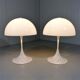 Set of 2 XL Panthella table lamps by Verner Panton 1970's