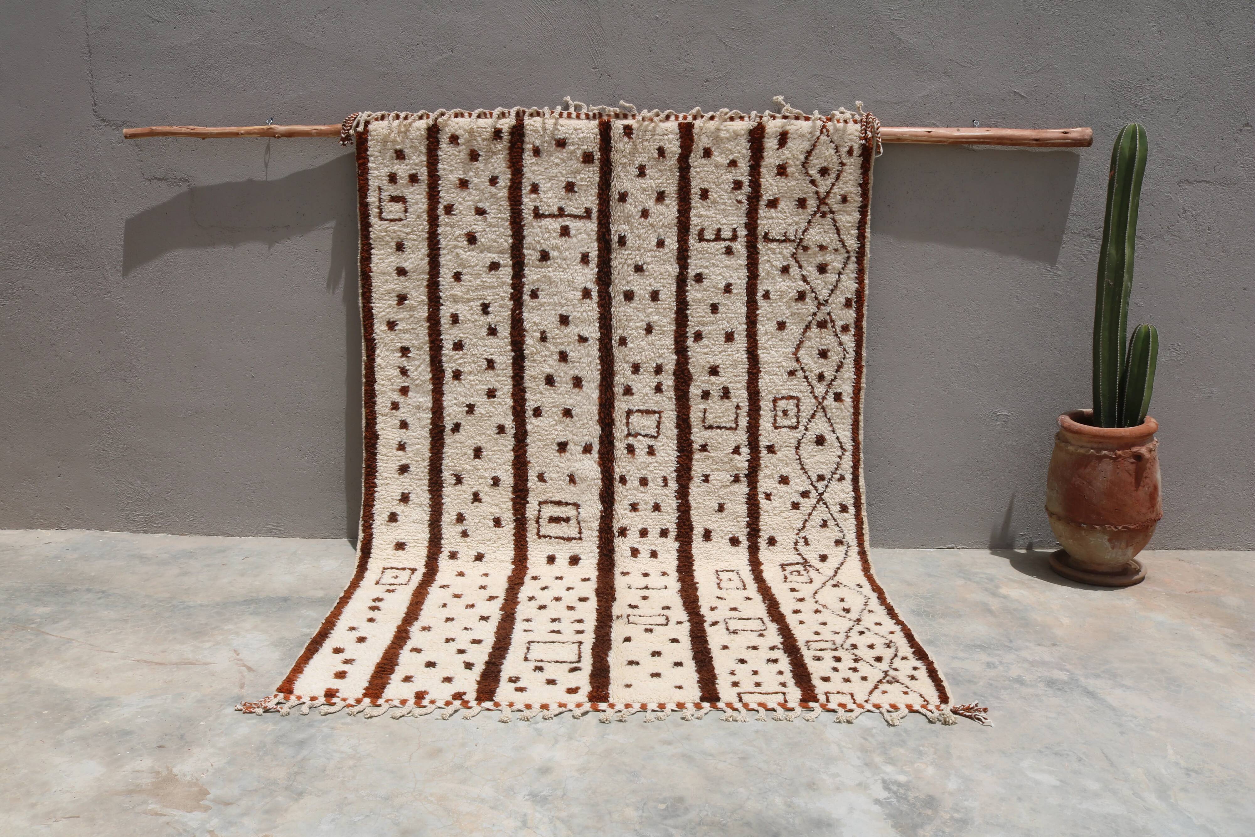Large handmade colourful rug, 295 x 205 cm - G1035