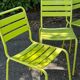 Metal chairs