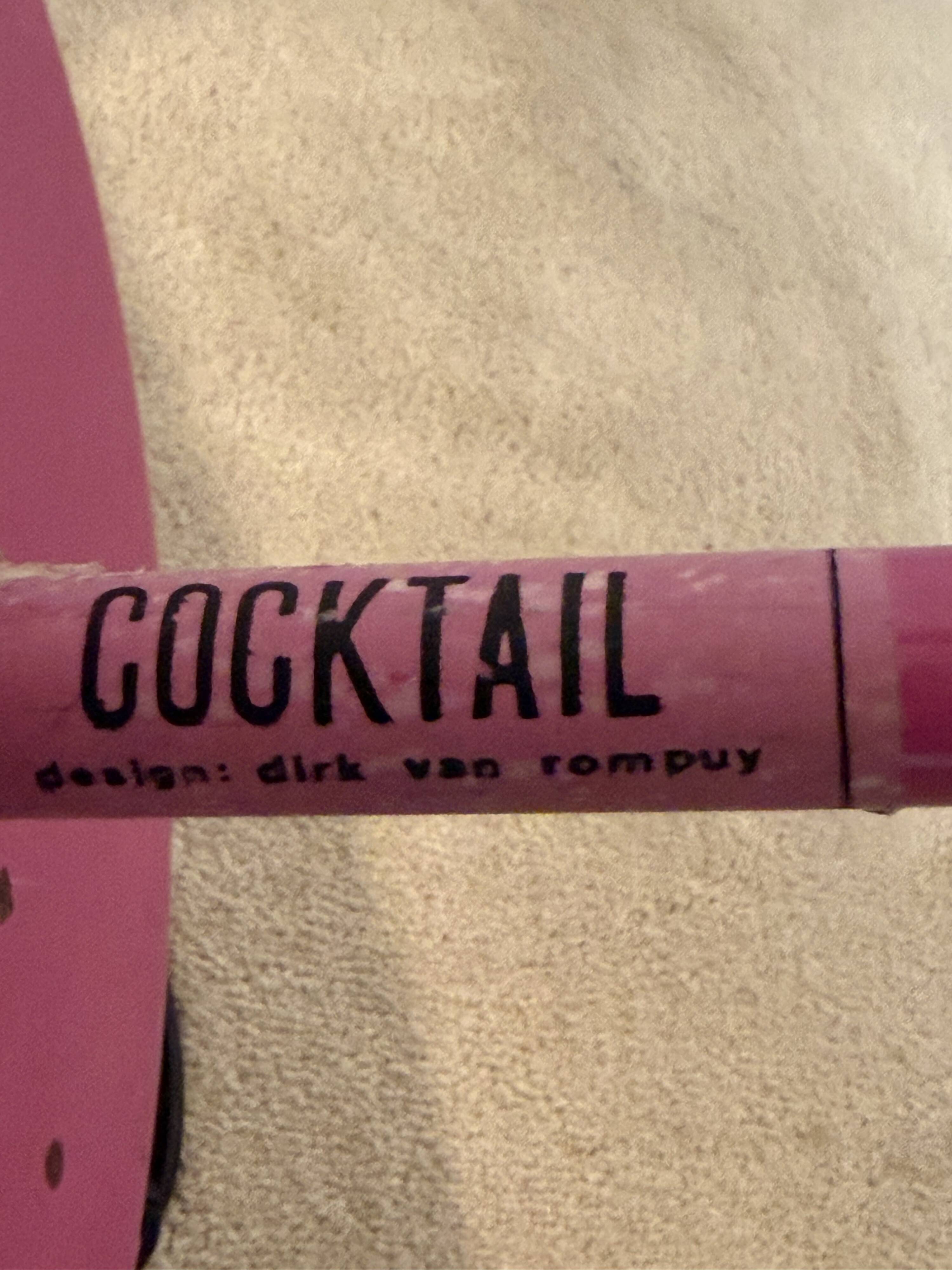 Lampadaire Cocktail, Dirck Van Rompuy, 1980