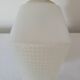 Porcelain and glass wall lamp